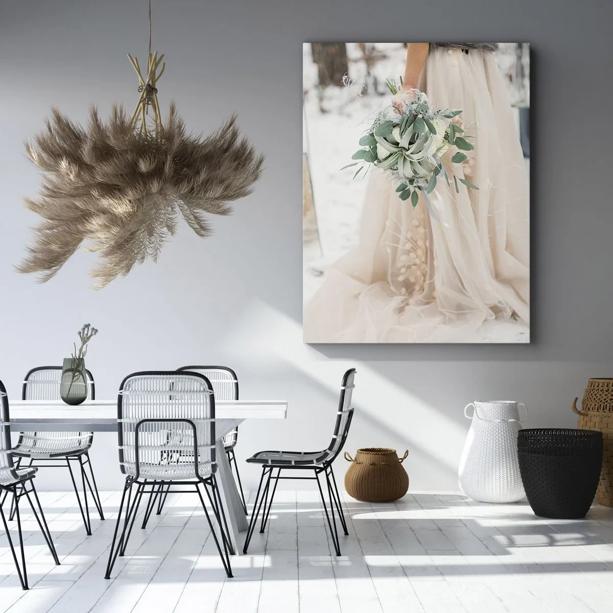 Vászonkép - És boldogan éltek, míg meg nem haltak. - 80x120 cm