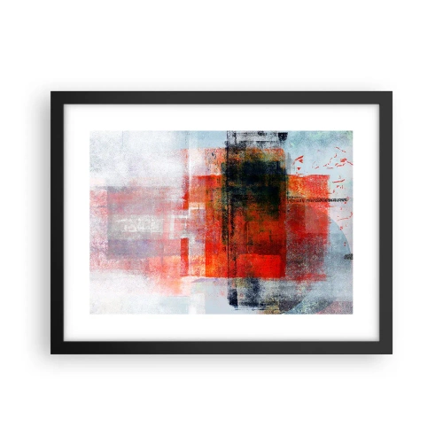 Poszter fehér keretben - Izzó kompozíció - 40x30 cm