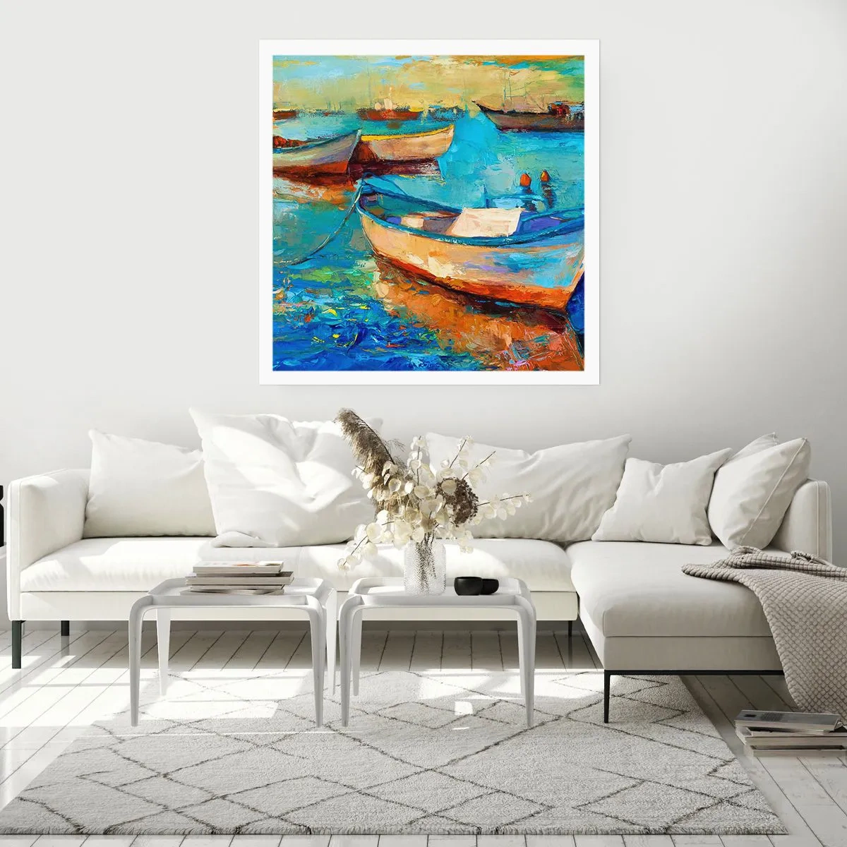 Poszter - A déli öbölben - 40x40 cm