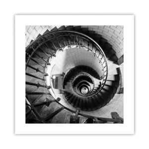 Poszter - Feljebb es feljebb - 40x40 cm