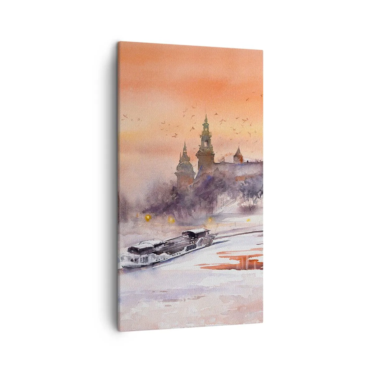 Vászonkép - Királyi naplemente - 45x80 cm