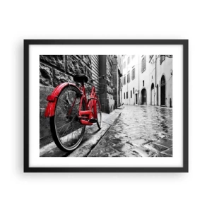 Poszter fehér keretben - Az igazi gyönyör nem öregszik - 50x40 cm