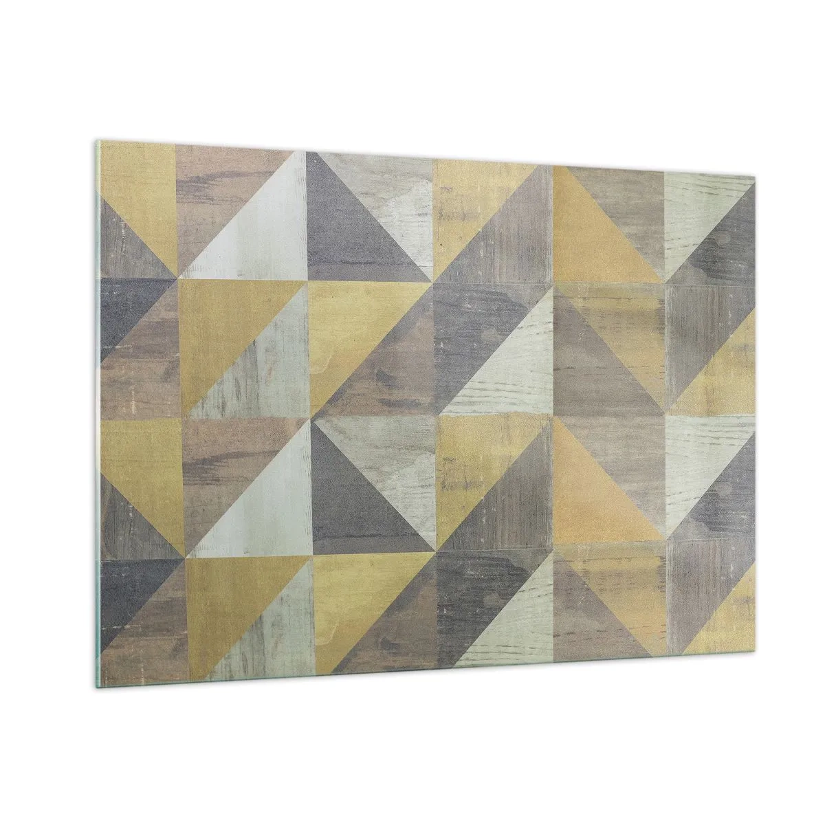 Üveg kép - A háromszög szögében - 100x70 cm