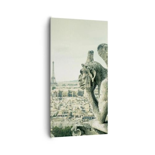 Vászonkép - Párizsi csevegés - 65x120 cm