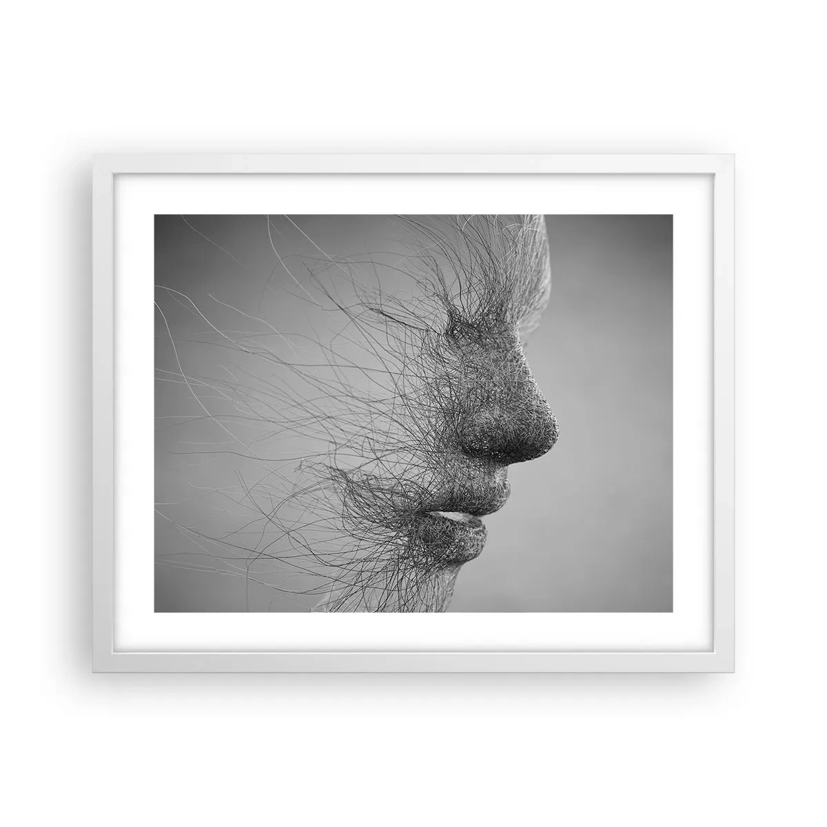 Poszter fekete keretben - A szél szelleme - 50x40 cm