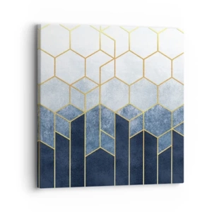 Vászonkép - Kompozíció szinkópa ritmusban - 30x30 cm