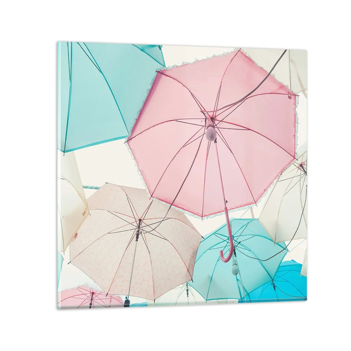 Üveg kép - Néha napsütés, néha eső - 30x30 cm