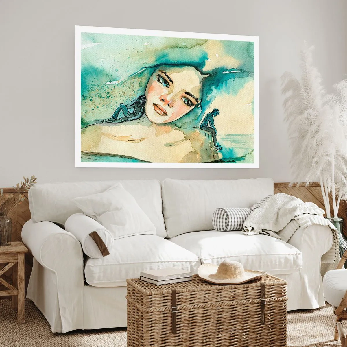 Poszter - Am I blue? - 100x70 cm