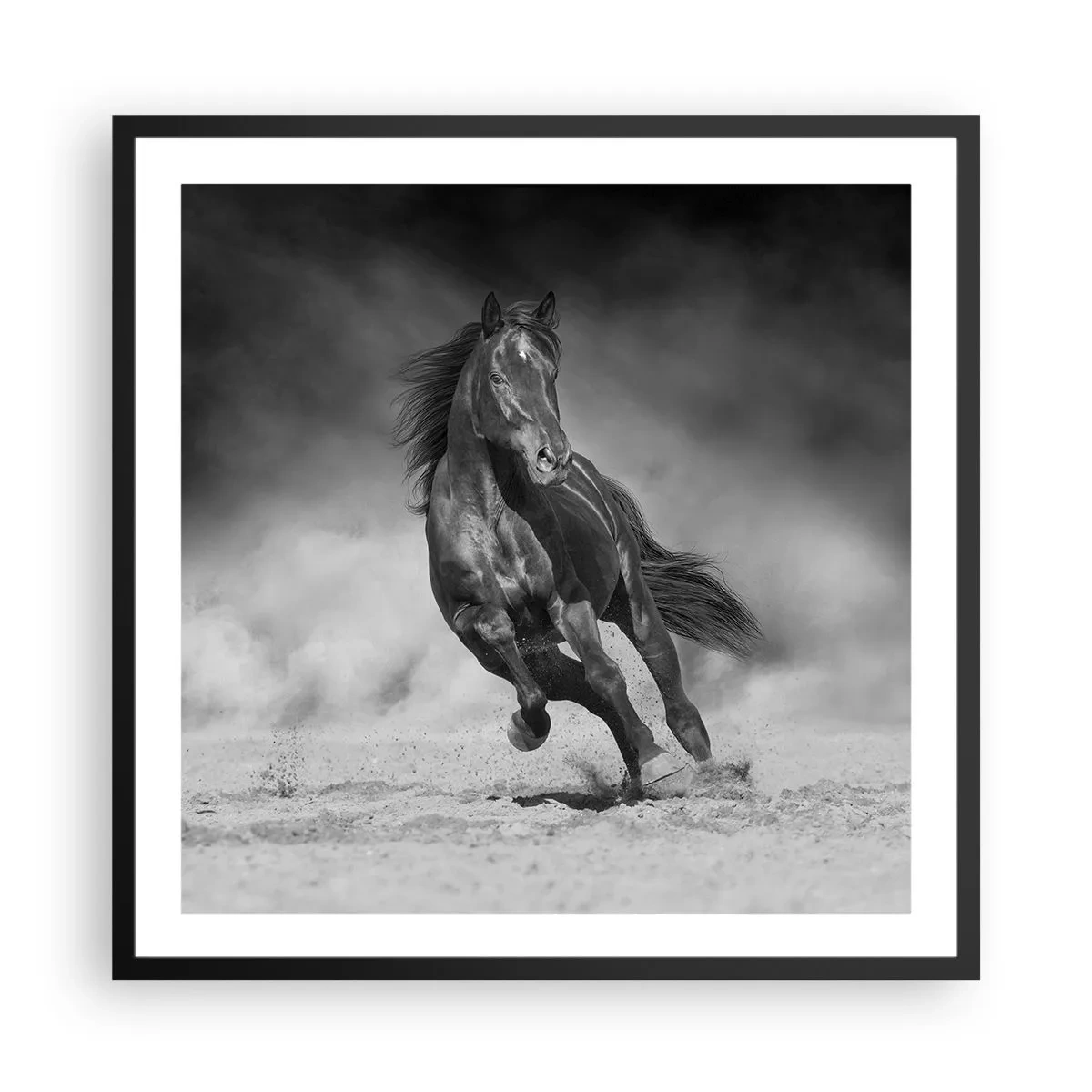 Poszter fehér keretben - Az emírhez méltó - 60x60 cm