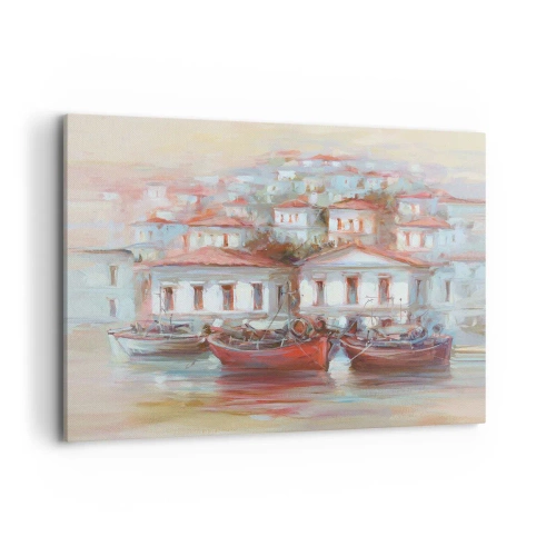 Vászonkép - Boldog kisváros - 120x80 cm