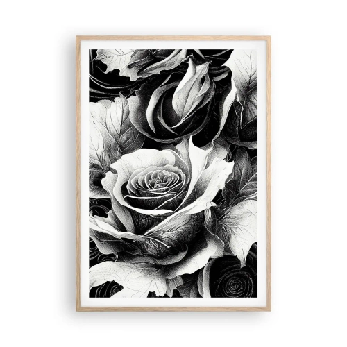 Poszter világos tölgy keretben - Mindig a királynő - 70x100 cm