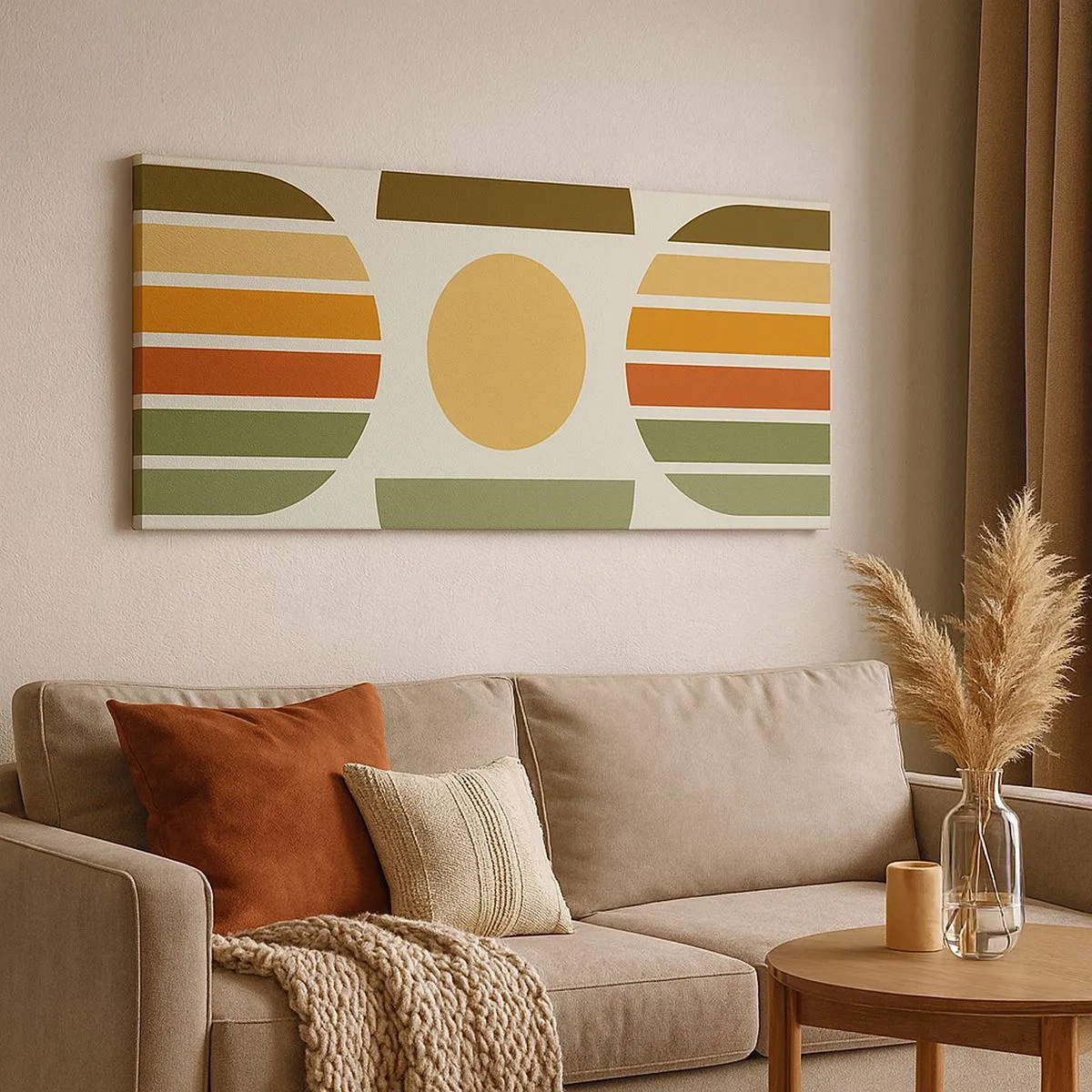 Vászonkép - A Föld színeiben - 100x40 cm