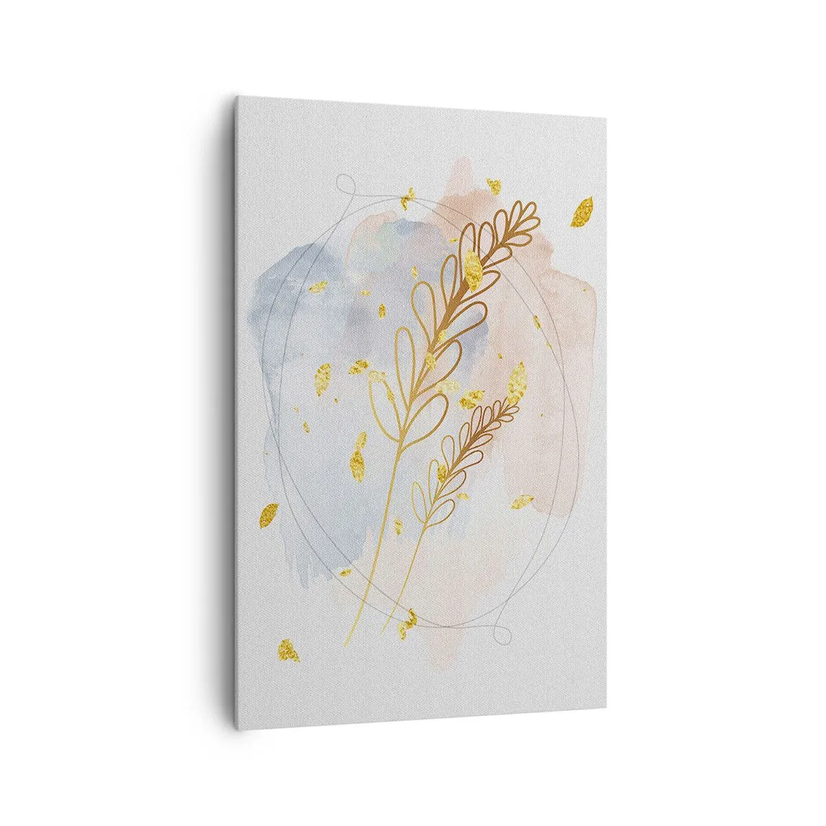 Vászonkép - Aranyszínű fuvallat - 80x120 cm