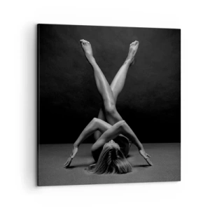 Vászonkép - A meztelenség geometriája - 50x50 cm