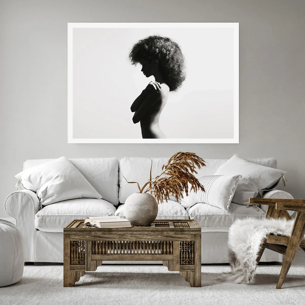 Poszter - Mint virág a karcsú száron - 40x30 cm