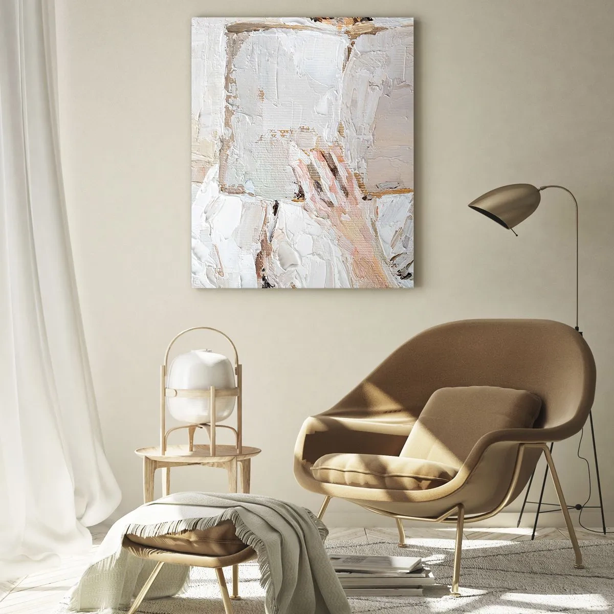 Üveg kép - Egy másik világban - 50x70 cm