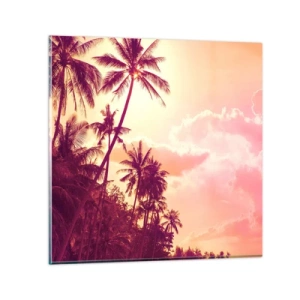 Üveg kép - Választanod kell - 70x70 cm