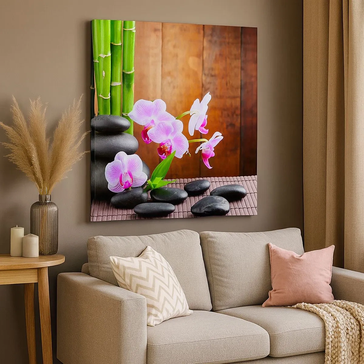 Vászonkép - Ismerd meg a kelet örömeit - 30x30 cm