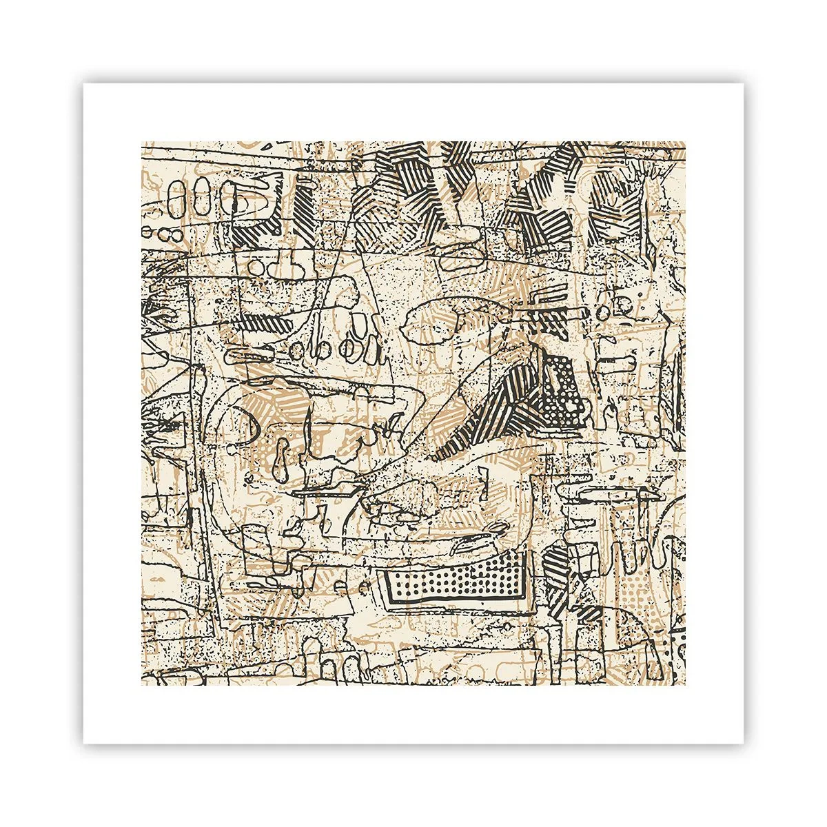 Poszter - Dekódolásra vár - 40x40 cm