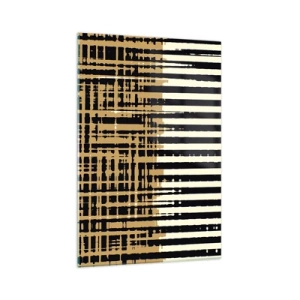 Üveg kép - Építészeti absztrakció - 70x100 cm