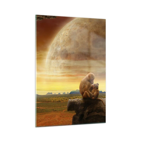 Üveg kép - A szerelem mindenhol ugyanaz - 50x70 cm