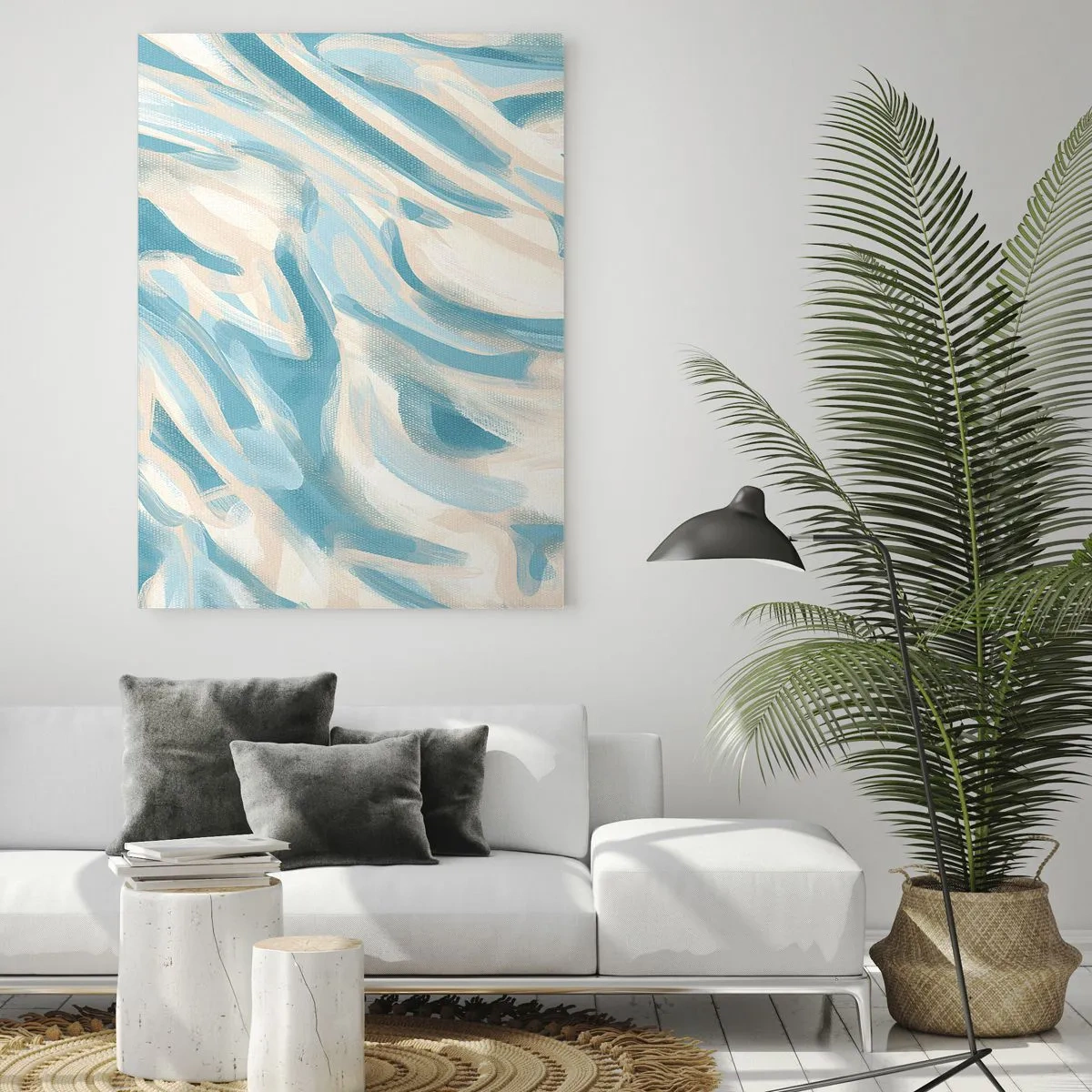 Üveg kép - Tavaszi szellők - 50x70 cm