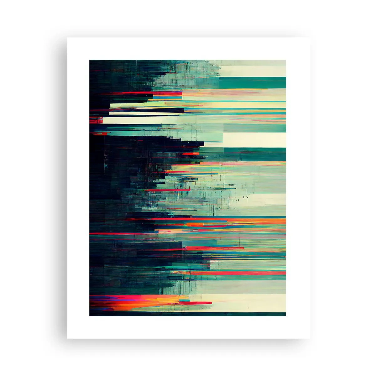 Poszter - Futurisztikus város - 40x50 cm