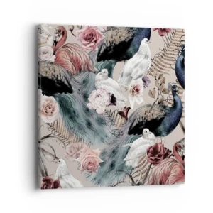 Vászonkép - A palota kertjében - 40x40 cm