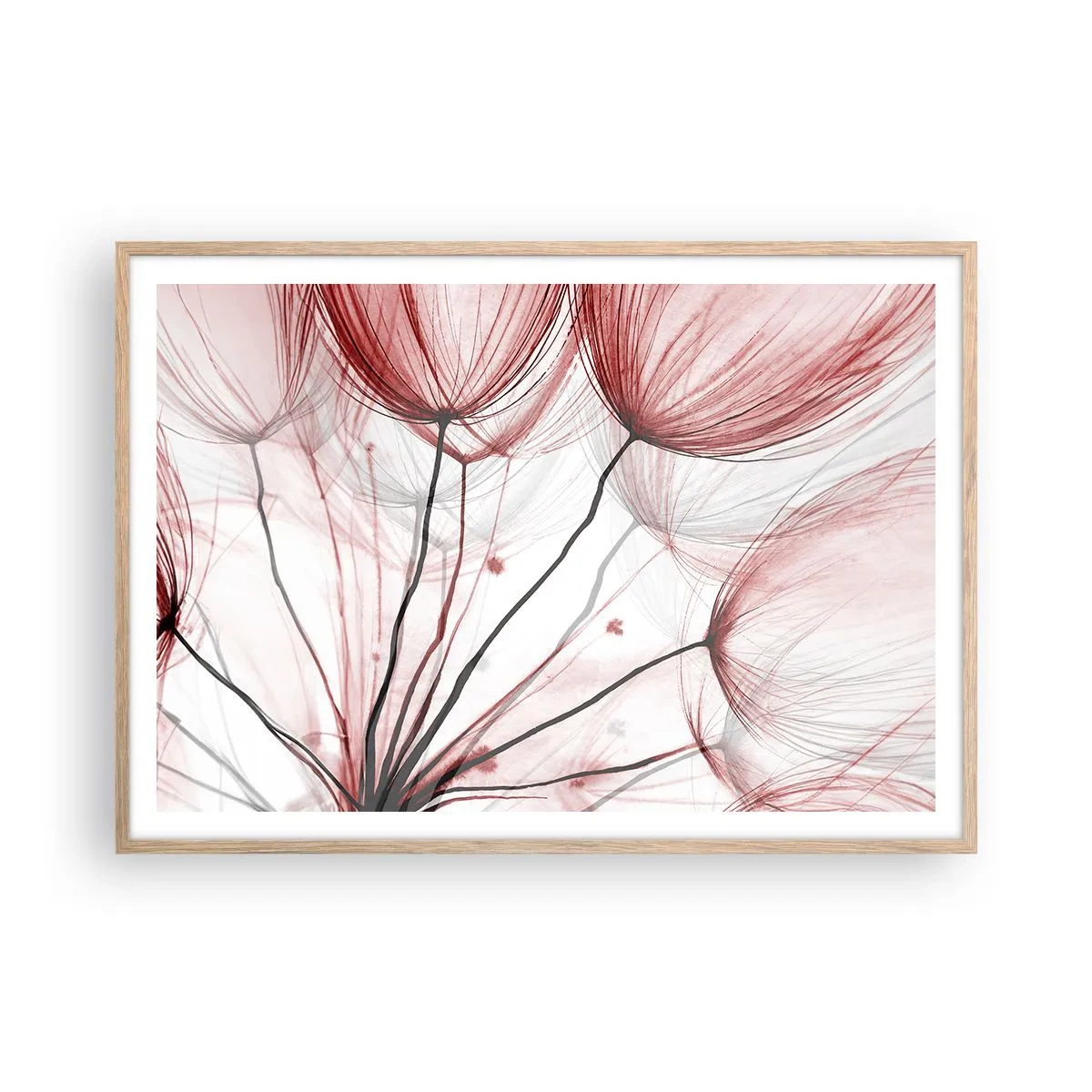 Poszter világos tölgy keretben - Felszállás előtt - 100x70 cm