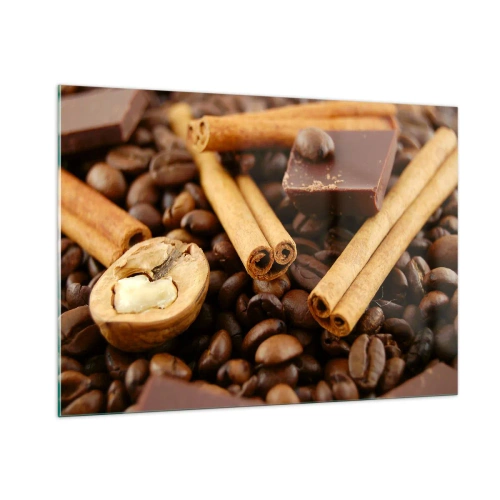 Üveg kép - Aromák koncertje - 100x70 cm