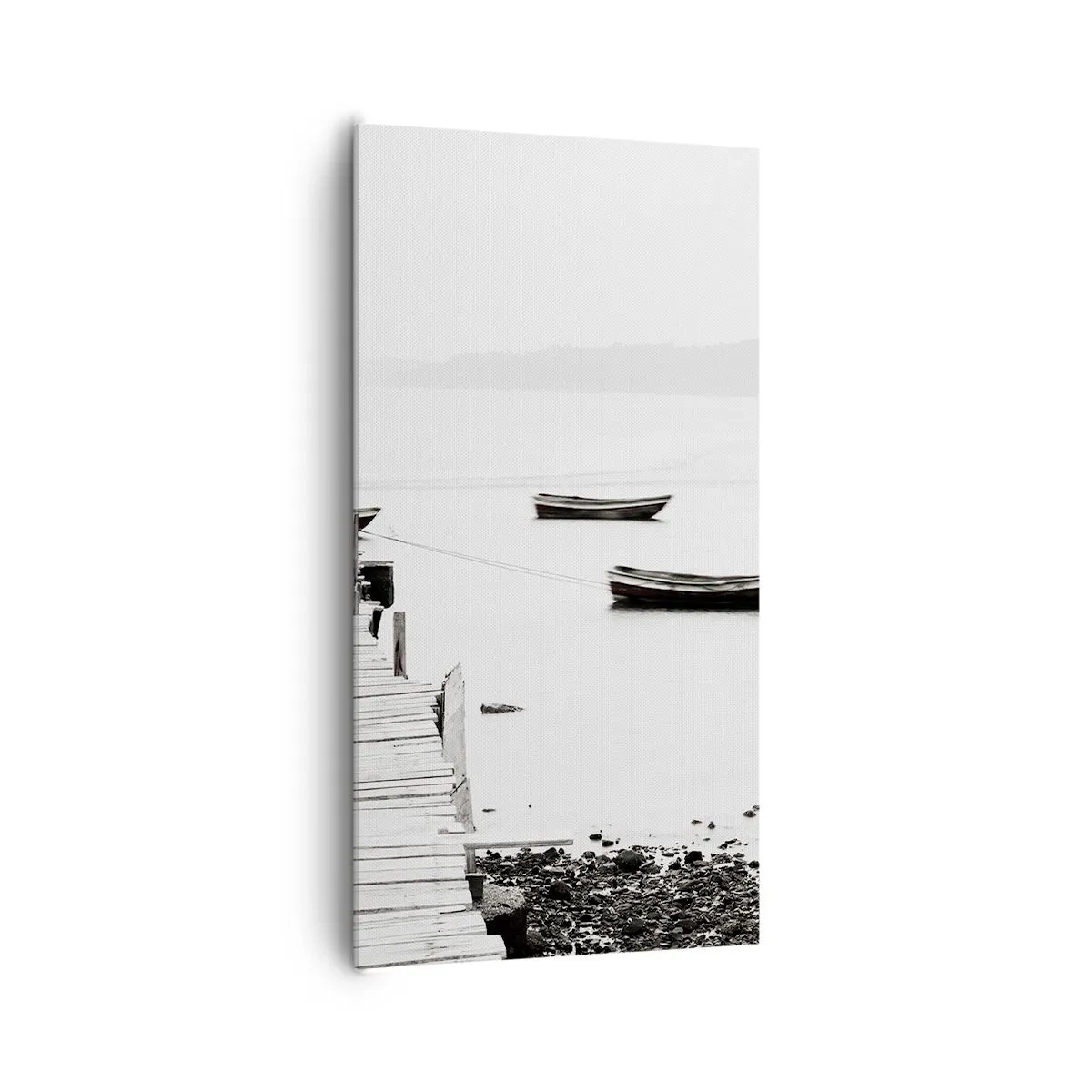 Vászonkép - Csendes és tiszta víz felett - 65x120 cm