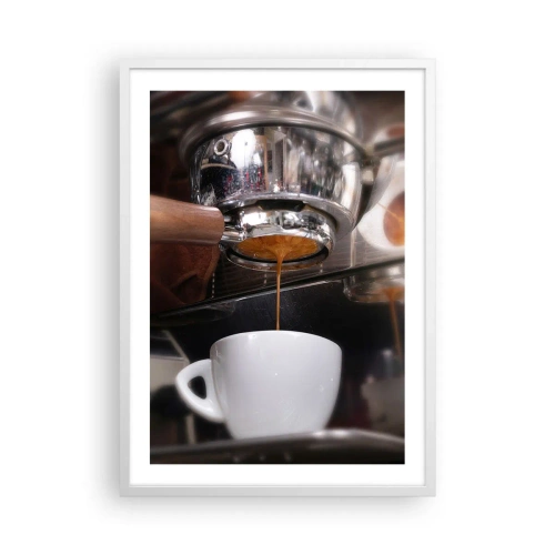 Poszter fekete keretben - A nap egy jó pillanata - 50x70 cm