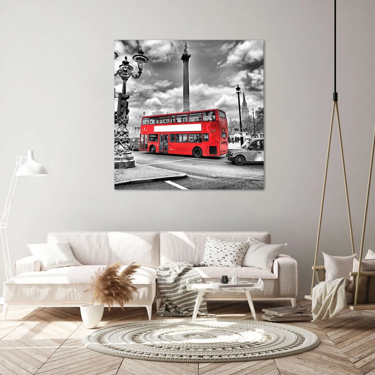 Vászonkép - A város igazi vérkeringése - 30x30 cm