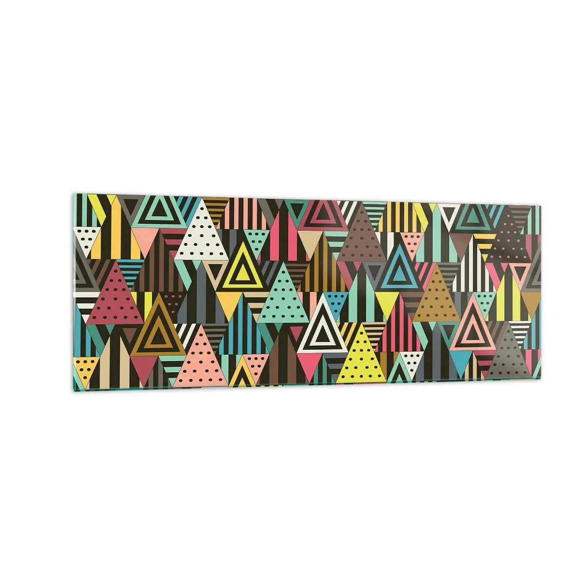 Üveg kép - Hármas ritmusban - 140x50 cm