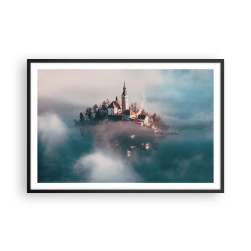 Poszter fehér keretben - Álomsziget - 91x61 cm