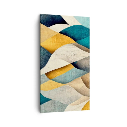 Vászonkép - Ritmus és hullámzás - 45x80 cm