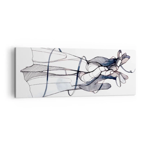 Vászonkép - Érintés tanulmányozása - 140x50 cm