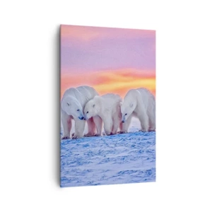 Vászonkép - Elég a családi meleg - 80x120 cm