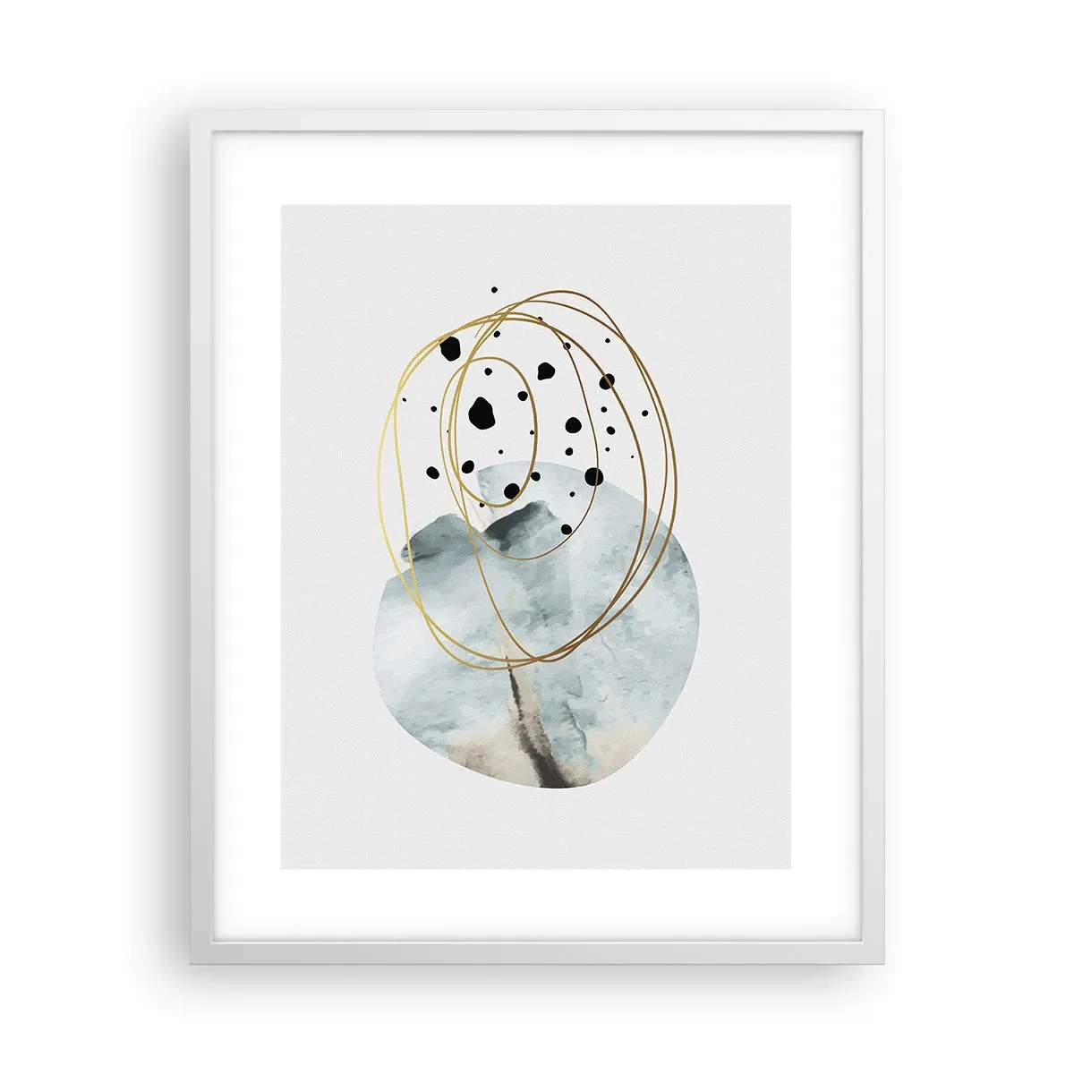 Poszter fekete keretben - Az ölelő térben - 40x50 cm