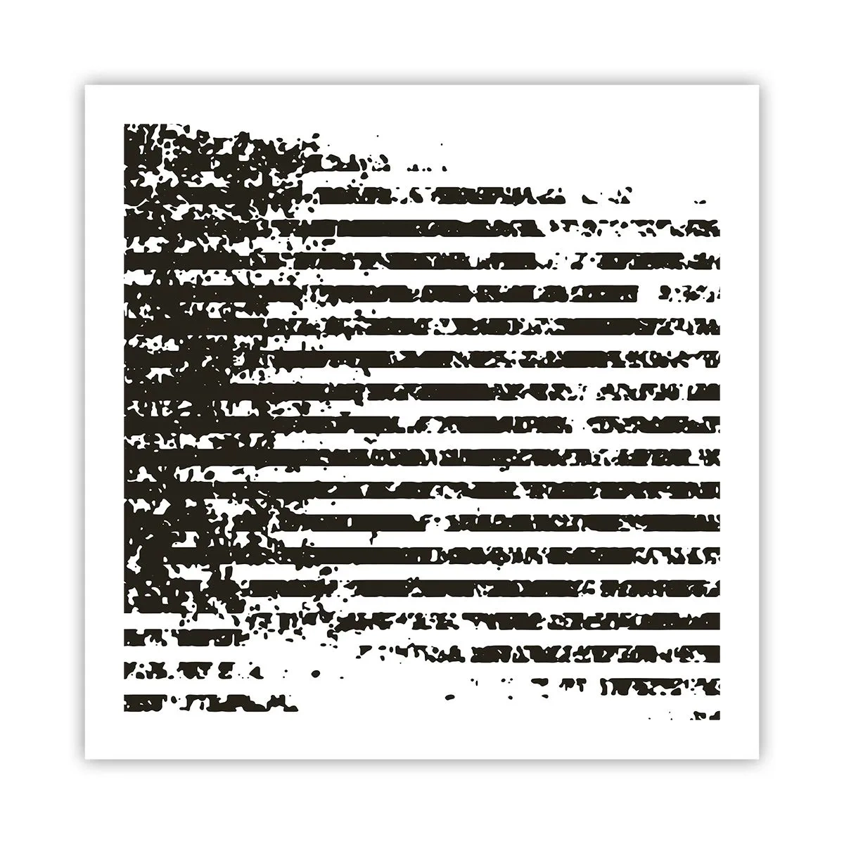 Poszter - Ritmus és zaj - 60x60 cm