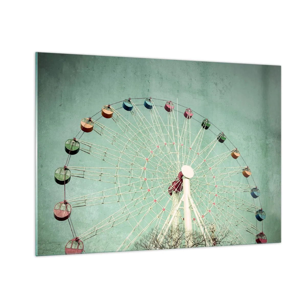 Üveg kép - Gyere játszani - 100x70 cm