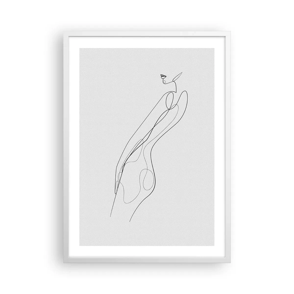 Poszter fekete keretben - Csak egy ígéret - 50x70 cm