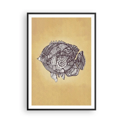 Poszter fehér keretben - A díszek óceánjából - 70x100 cm