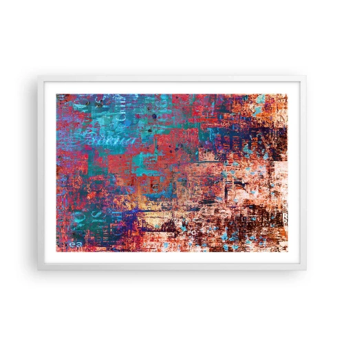 Poszter fekete keretben - Emlékezés és feledés - 70x50 cm