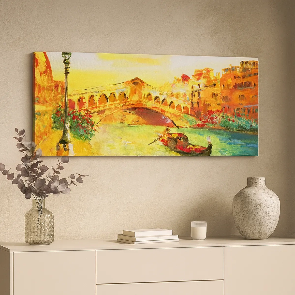 Vászonkép - A szerelmesek zarándok útja - 30x30 cm