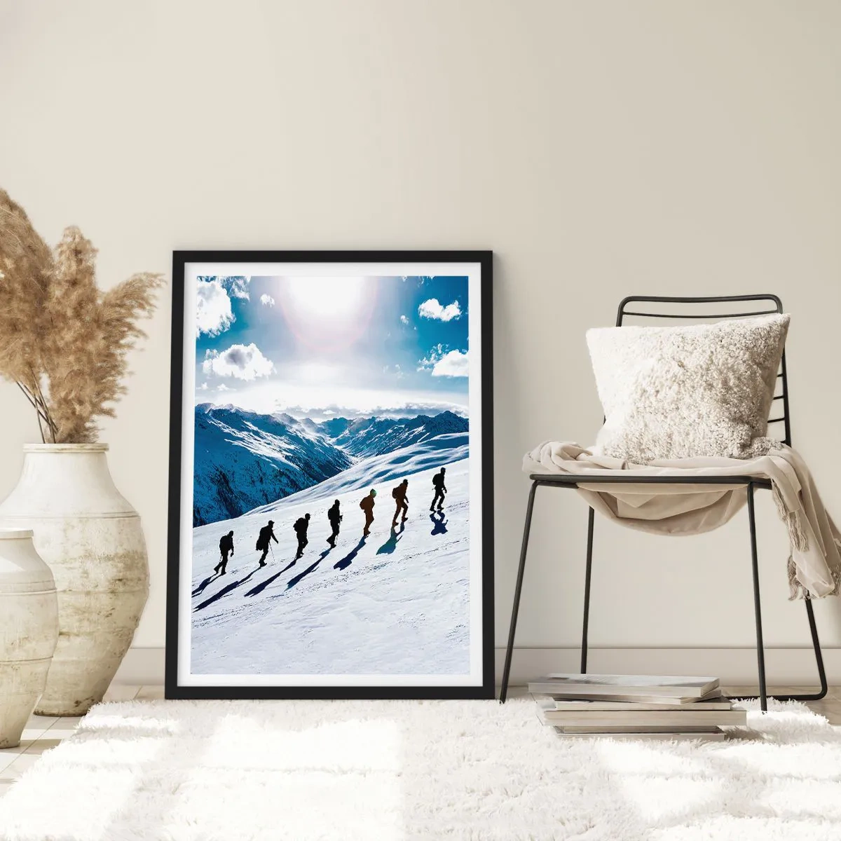 Poszter fehér keretben - A hódítók csapata - 70x100 cm