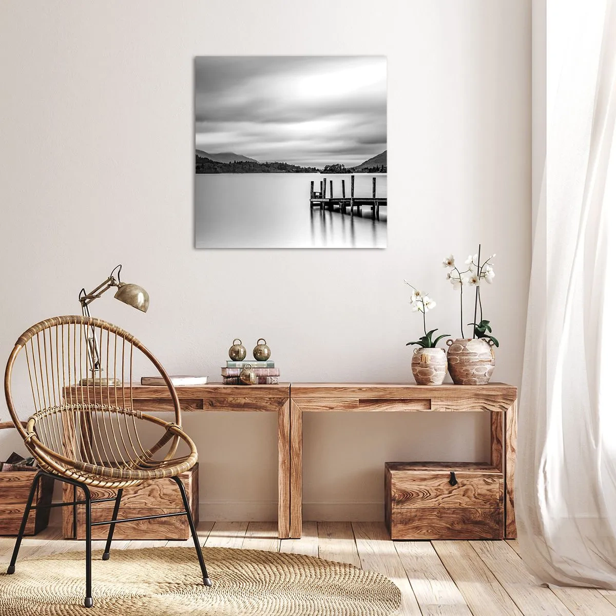 Vászonkép - Szelídség és erő - 60x60 cm