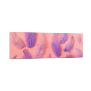 Üveg kép - A vágy lila madara - 160x50 cm