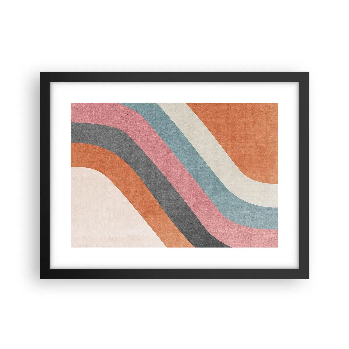 Poszter fehér keretben - Diagonális kompozíció - mozgás - 40x30 cm