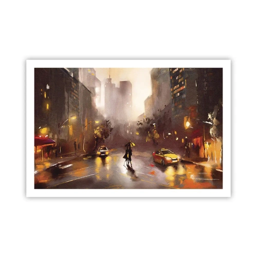 Poszter - New York fényében - 91x61 cm